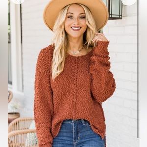 Pink Lily Said It Twice Sweater